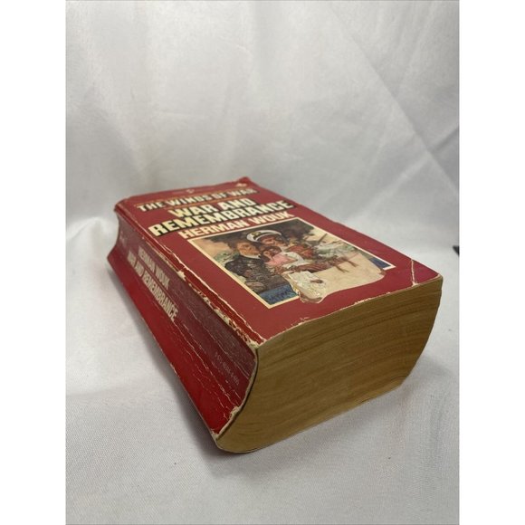 War and Remembrance Military Vintage Paperback Book Herman Wouk Pocket Book - Picture 6 of 12